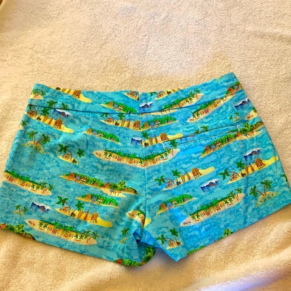 Kaeli Smith beach pattern shorts Size 2 - Picture 7 of 8